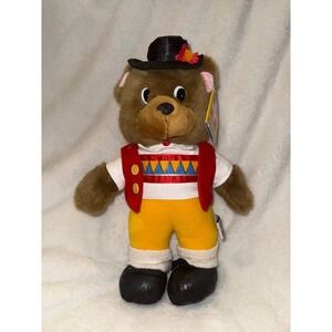 Vintage Toy Network Bears of the World Hanzel Switzerland Plush Teddy Bear  NWT